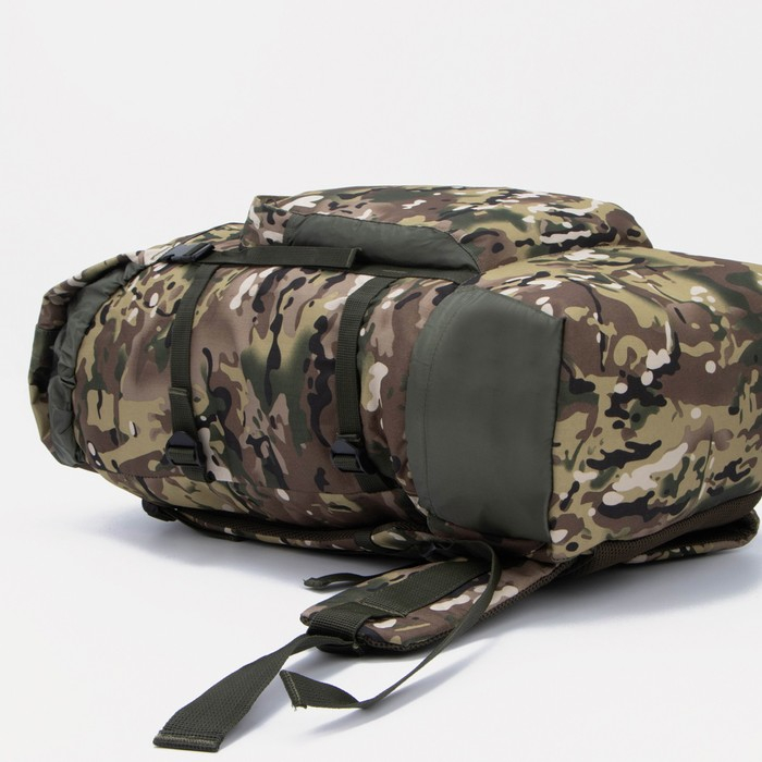 Рюкзак туристический, 70 л, отдел на молнии,3 наружных кармана, Huntsman, цвет камуфляж Рюкзак туристический, 70 л, отдел на молнии,3 наружных кармана, Huntsman, цвет камуфляж