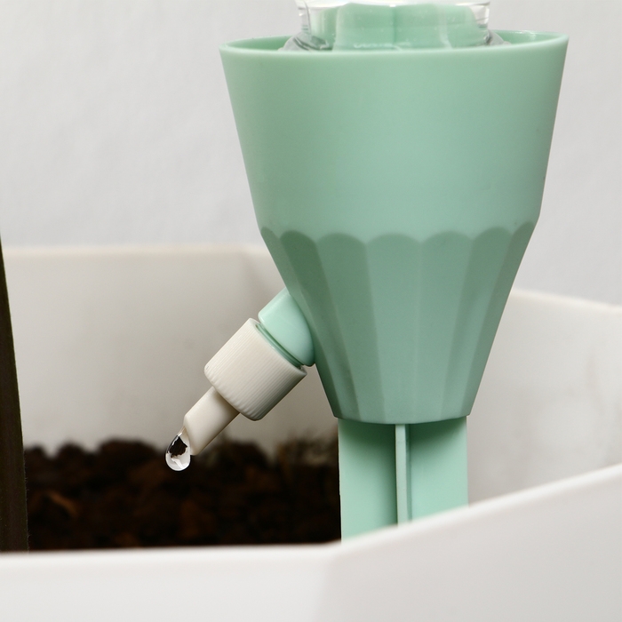 Автополив для комнатных растений, под бутылку, регулируемый, с краном, из пластика, высота 17,5 см, МИКС, Greengo Автополив для комнатных растений, под бутылку, регулируемый, с краном, из пластика, высота 17,5 см, МИКС, Greengo