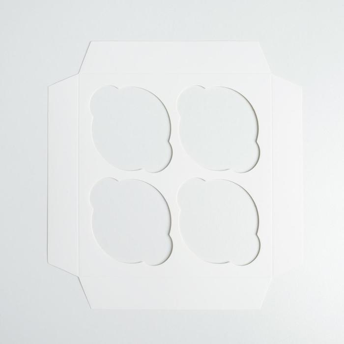 Коробка для капкейка «С Новым годом!», 16 х 16 х 7,5 см, Новый год Коробка для капкейка «С Новым годом!», 16 х 16 х 7,5 см, Новый год