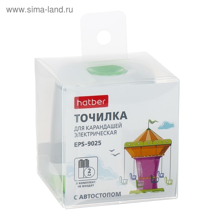 Точилка электрическая Hatber EPS-9025, 2хАА Точилка электрическая Hatber EPS-9025, 2хАА