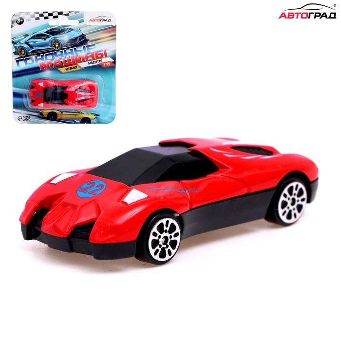 Машина металлическая, масштаб 1:64, цвет МИКС, на блистере Машина металлическая, масштаб 1:64, цвет МИКС, на блистере