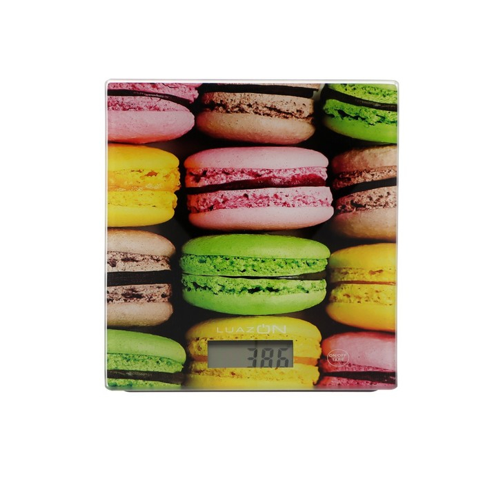 Весы кухонные Luazon LVK-702  Весы кухонные Luazon LVK-702 "Макаруны", электронные, до 7 кг