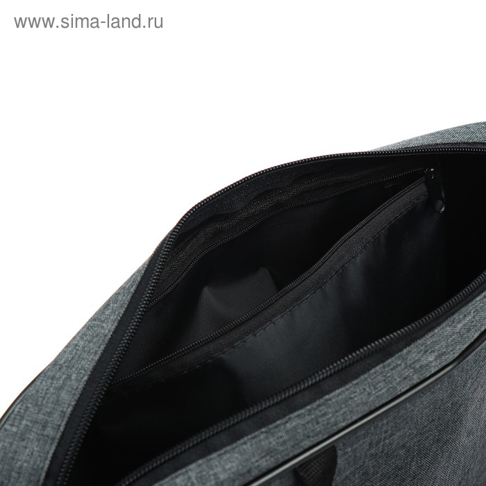 Папка с ручками А4, 350 х 270 х 60 мм, текстильная, Офис Премиум ПДМ-111 Папка с ручками А4, 350 х 270 х 60 мм, текстильная, Офис Премиум ПДМ-111 "Графит"