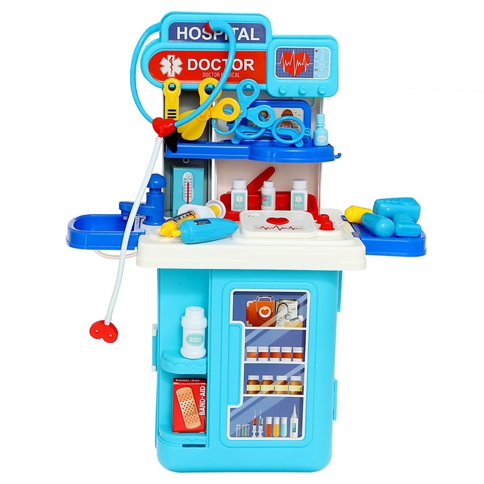 Игровой набор «Доктор» в чемоданчике, с аксессуарами Игровой набор «Доктор» в чемоданчике, с аксессуарами