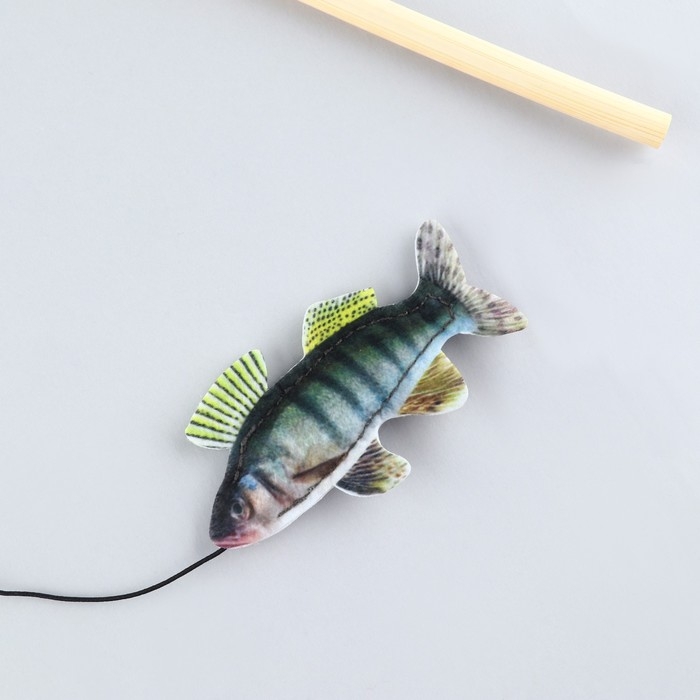 Дразнилка с игрушкой «Судак», 6,5 см Дразнилка с игрушкой «Судак», 6,5 см
