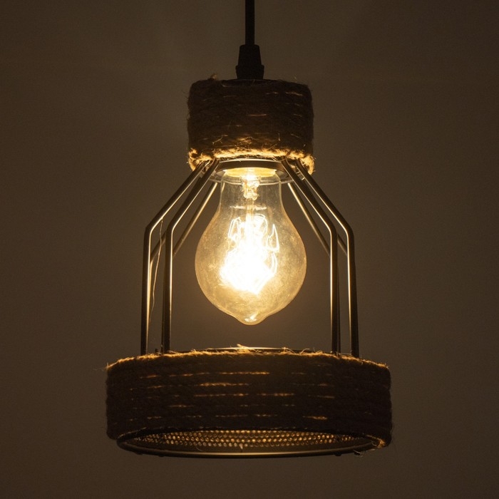 Светильник BayerLux Светильник BayerLux "Лофти" Е27 40Вт чёрный 14,5х14,5х20-120 см