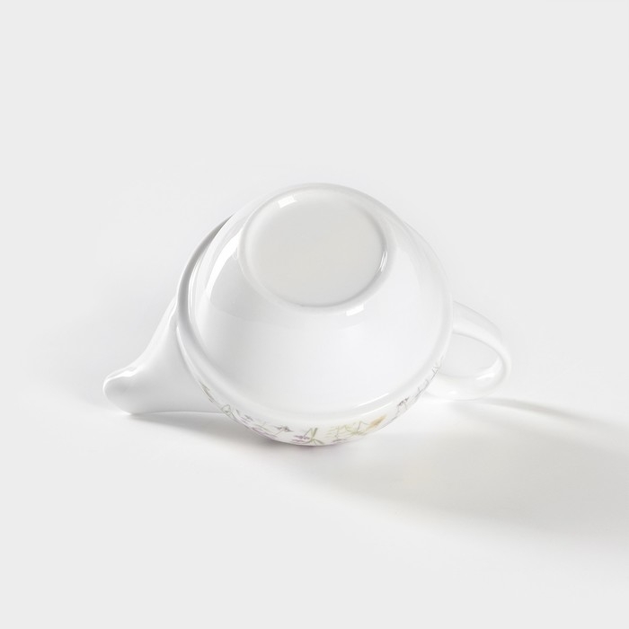 Набор керамический чайный «Прованс», 3 предмета: чайник заварочный 370 мл, чашка 300 мл, блюдце d=15 см Набор керамический чайный «Прованс», 3 предмета: чайник заварочный 370 мл, чашка 300 мл, блюдце d=15 см