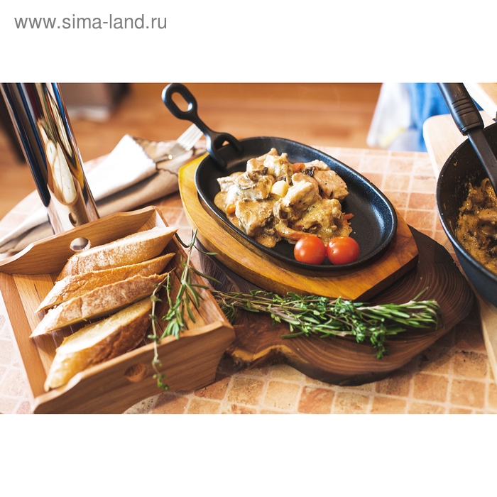 Хлебница деревяннaя Премиум «Хозяюшкa», 18×17×7 см, бук Хлебница деревяннaя Премиум «Хозяюшкa», 18×17×7 см, бук