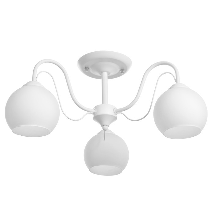 Люстра Люстра "Лиана" 3хЕ27 40Вт белый 55х55х36 см BayerLux