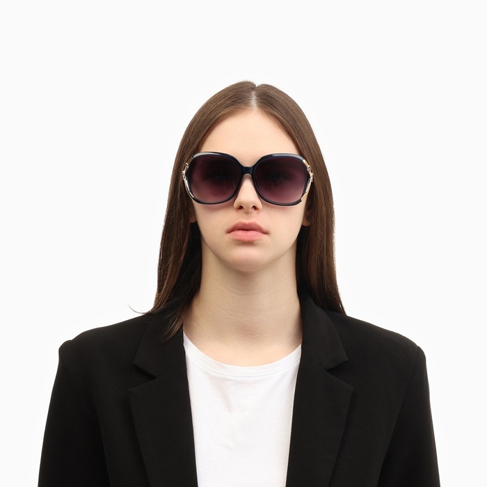 Очки солнцезащитные OneSun, дужка 14 см, ширина 14 см, линза 5.5 х 6 см, линзы градиент Очки солнцезащитные OneSun, дужка 14 см, ширина 14 см, линза 5.5 х 6 см, линзы градиент