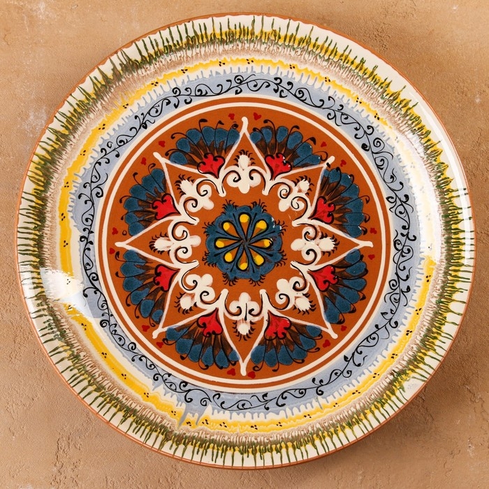 Ляган Риштанская Керамика 36,5 см,