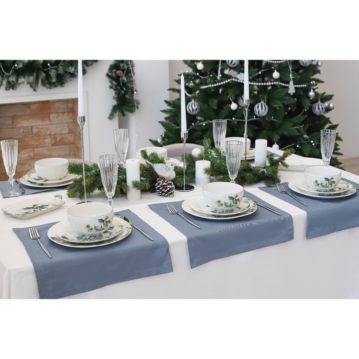 Блюдо сервировочное Доляна «Дракоша», 28×12×3,2 см, цвет белый Блюдо сервировочное Доляна «Дракоша», 28×12×3,2 см, цвет белый