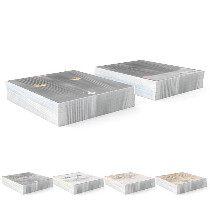 Тетрадь 96 листов в клетку, ErichKrause, Cats, обложка мелованный картон, матовая ламинация, выборочный УФ-лак, блок офсет 100% белизна, МИКС (1 вид в спайке) Тетрадь 96 листов в клетку, ErichKrause, Cats, обложка мелованный картон, матовая ламинация, выборочный УФ-лак, блок офсет 100% белизна, МИКС (1 вид в спайке)