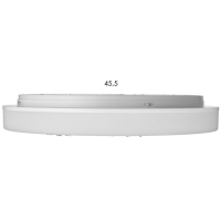Люстра с ПДУ "Амур" LED 160Вт 3000-6000К коричнево-белый 52х52х8,5 см BayerLux