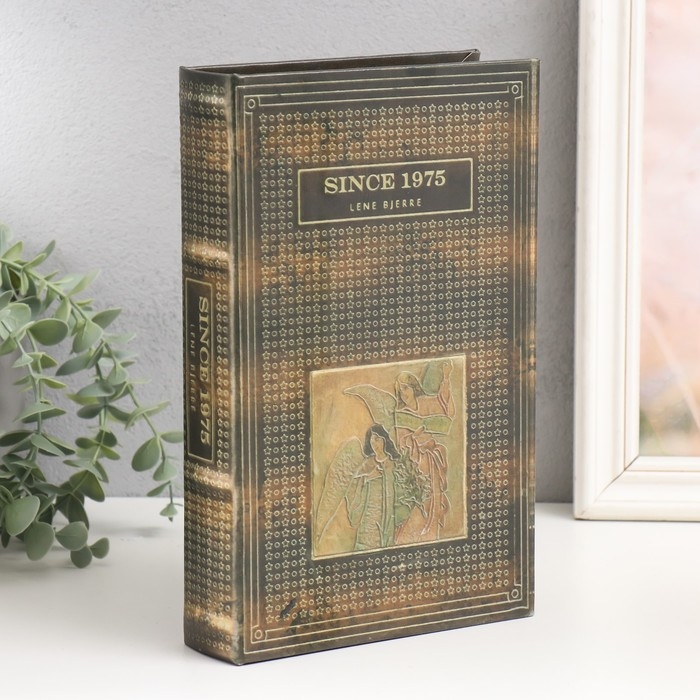 Сейф-книга дерево кожзам  Сейф-книга дерево кожзам "Ангелы.Винтаж" 26х17х5 см