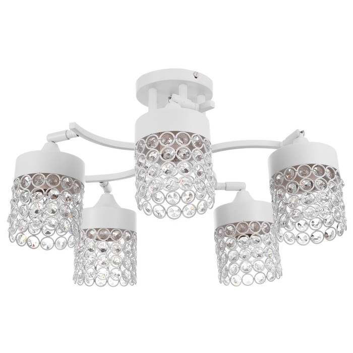 Люстра ГАЛЛОП Люстра ГАЛЛОП "Лика" 5х60Вт Е27 белый