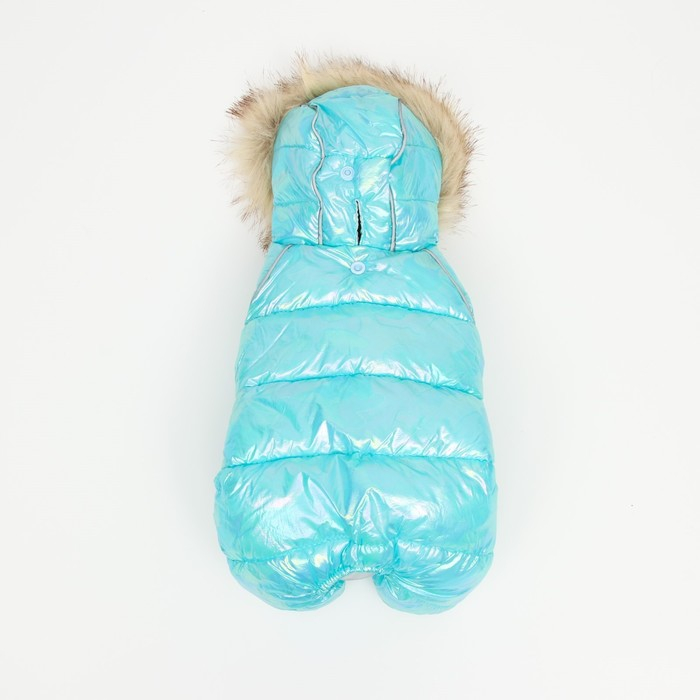 Комбинезон Комбинезон "Глянец", размер 8 (ДС 23, ОГ 30, ОГ 22), голубой