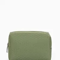 Косметичка дор Плетенка, 16*5*10, отдел на молнии, хаки