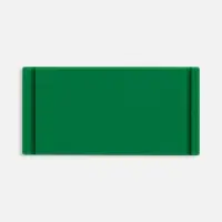 Лейбл из ПВХ Dzeta, XS, зеленый