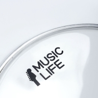 Пластик для барабана Music Life 10 дюймов, прозрачный