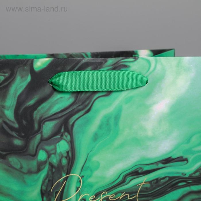 Пакет подарочный ламинированный вертикальный, упаковка, Present for you, MS 18 х 23 х 10 см