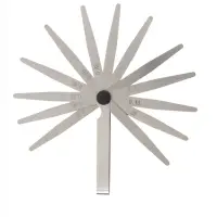 Щуп веерный &laquo;СЕРВИС КЛЮЧ&raquo;, 0.05-1.0 мм, 13 листов, в блистере