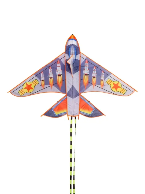 Воздушный змей Funny toys &laquo;Ракета&raquo;, с леской