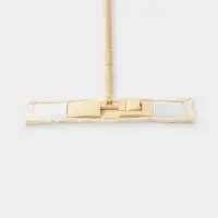 Швабра &laquo;Пастель&raquo;, плоская, окрашенный телескопический черенок, микрофибра, 43&times;14&times;124 см