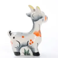 Фигурка фарфоровая &laquo;Коза Ляля&raquo;, гжель, 9&times;7&times;5 см, МИКС