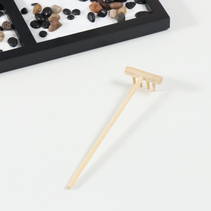 Сад камней Дзен  Сад камней Дзен "Песок и камни" 1,2х21,5х17,5 см