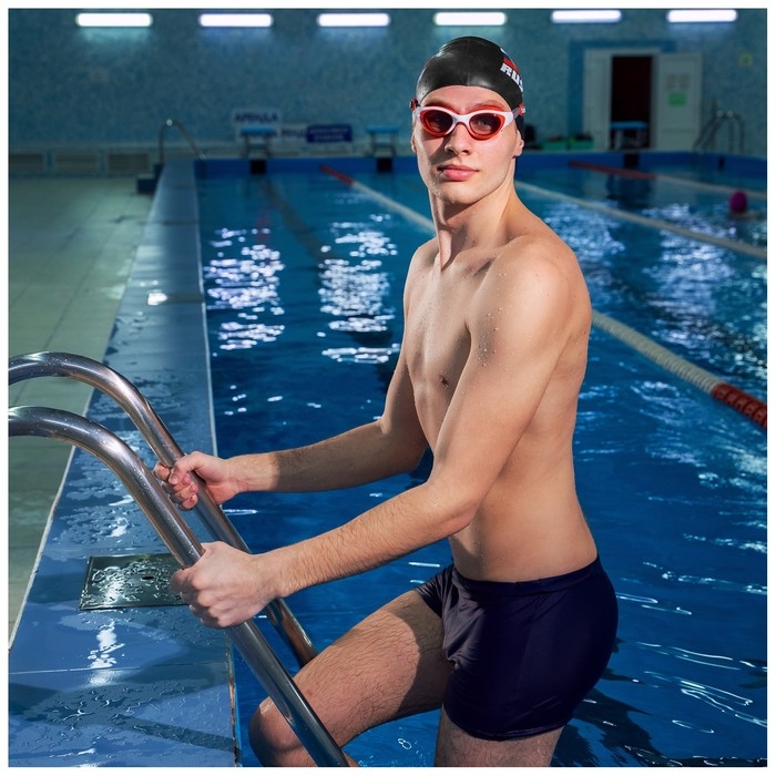 Очки для плавания ONLYTOP, беруши, UV защита Очки для плавания ONLYTOP, беруши, UV защита