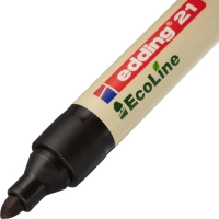 Маркер перманентный EDDING ECO E-21/001 черный 1,5-3мм кругл.након.