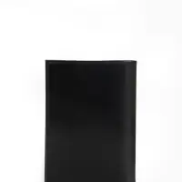 Обложка для автодокументов, натуральная кожа, гладкая, 10&times;1&times;13 см, чёрная