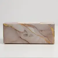 Кондитерская упаковка, коробка для кекса с окном, Present for you, 26 х 10 х 8 см
