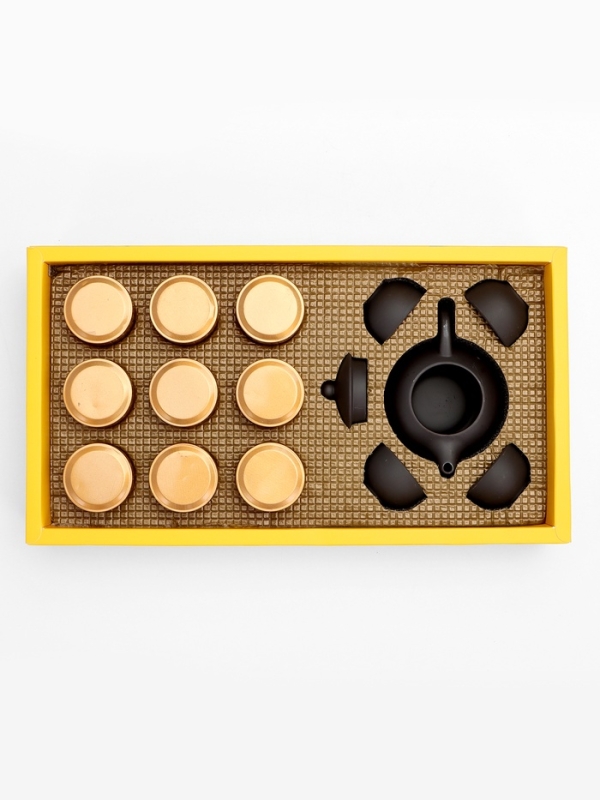 Подарочный набор для чайной церемонии,китайский чай Подарочный набор для чайной церемонии,китайский чай "Те Гуаньинь" 9 капсул,на 4 персоны+пак