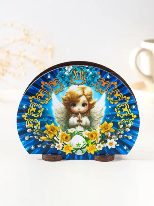 Салфетница  пасхальная №1, 12,8х10х5 см