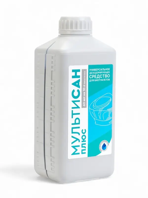 Жидкость для биотуалета универсальная &laquo;Мультисан Плюс&raquo;, концентрат, 1 л