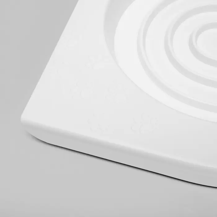 Туалет для приучения кошек к унитазу 39.2&times;38.7&times;3 см, белый