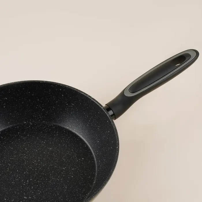 Сковорода с высоким бортом SL Home, d=26 см, h=7 см, антипригарное покрытие, индукция, алюминий, чёрная