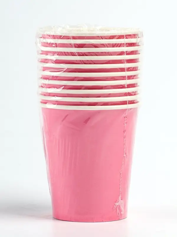 Стакан одноразовый бумажный «Розовый», 250 мл