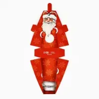 Коробка складная с окном «Дедушка Мороз», 6 х 12 х 3.5 см