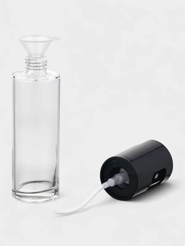 Распылитель для масла и уксуса Доляна, 17.5&times;4 см, 100 мл, стекло, прозрачный