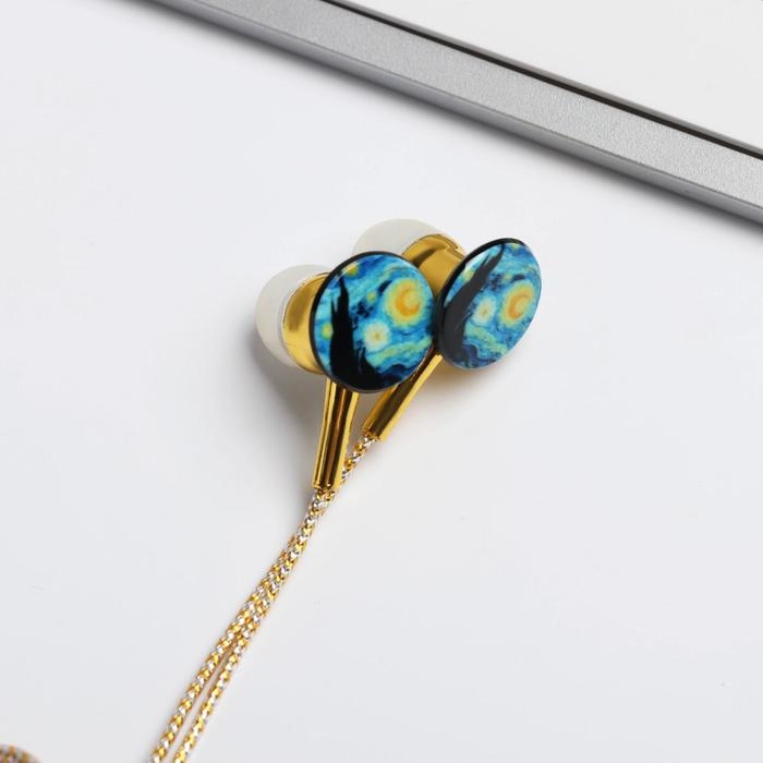 Наушники вакуумные в пакете Van Gogh, 10 х 15 см Наушники вакуумные в пакете Van Gogh, 10 х 15 см
