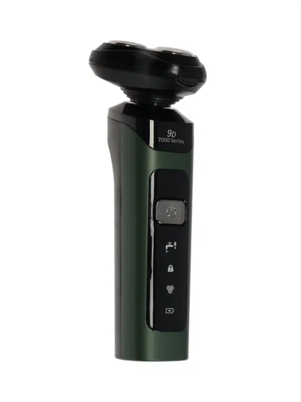 Электробритва LBR-13, 3 Вт, роторная, 3 головки, сухое бритьё, триммер, от АКБ