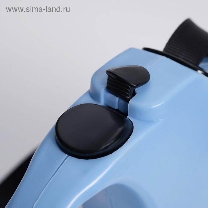 Рулетка DIIL, 4 м, до 20 кг, лента, голубая Рулетка DIIL, 4 м, до 20 кг, лента, голубая