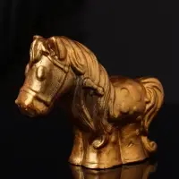 Фигура "Лошадка" 8х10х4 см, бронза