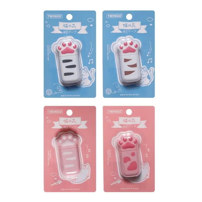 Корректор-лента 6 м &times; 5 мм &laquo;Лапка&raquo;, в блистере, МИКС