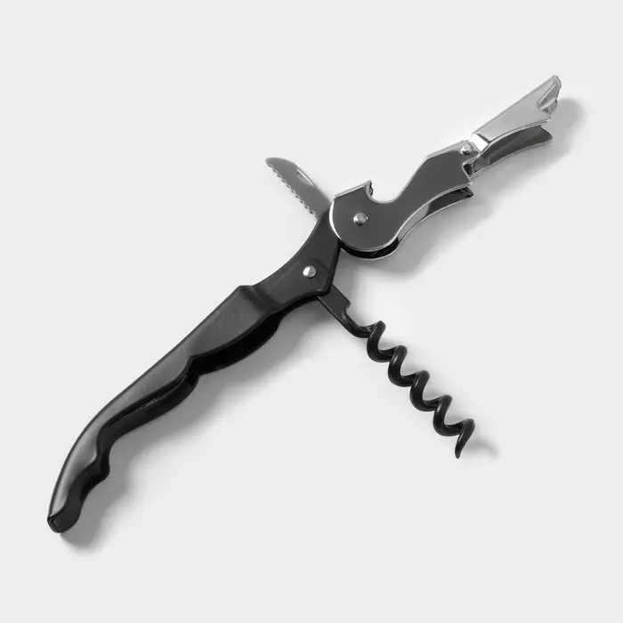 Набор для вина на 2 бутылки Доляна &laquo;Премьер&raquo;, 4 предмета: штопор, пробка, воронка, кольцо