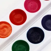 Акварель 12 цветов, упаковка картон "Монстрик"