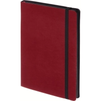 Ежедневник недатированный бордовый А5 MEGAPOLIS SOFT 3-470/05
